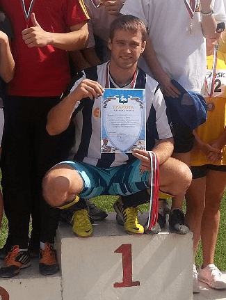 Дмитрий Хабаров - победитель очередного спортивного соревнования