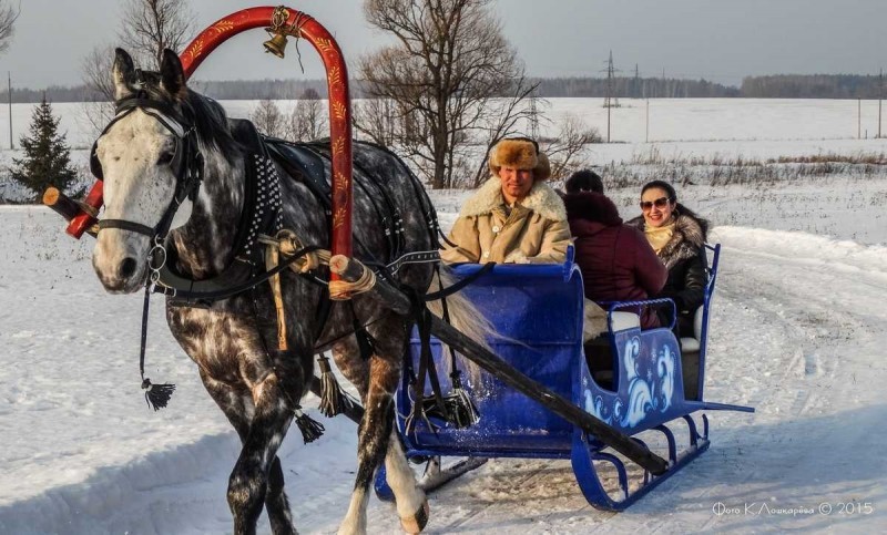 Как в сельском поселении Ершовское зиму 2015 провожали.  Фоторепортаж 30
