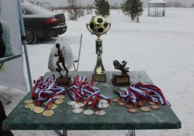 Турнир по мини футболу на снегу, за кубок Главы Сельского поселения Ершовское 5