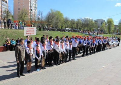На параде духовых оркестров в г. Видное