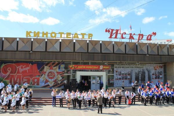 На параде духовых оркестров в г. Видное