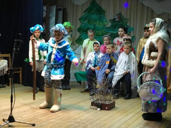 Новогоднее представление для детей в квартале Наташино
