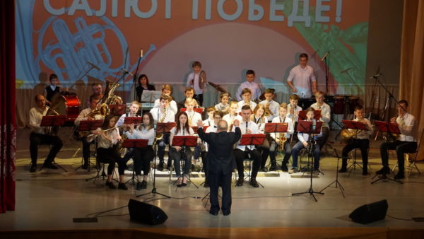 Областной конкурс духовых оркестров состоялся в селе Ершово